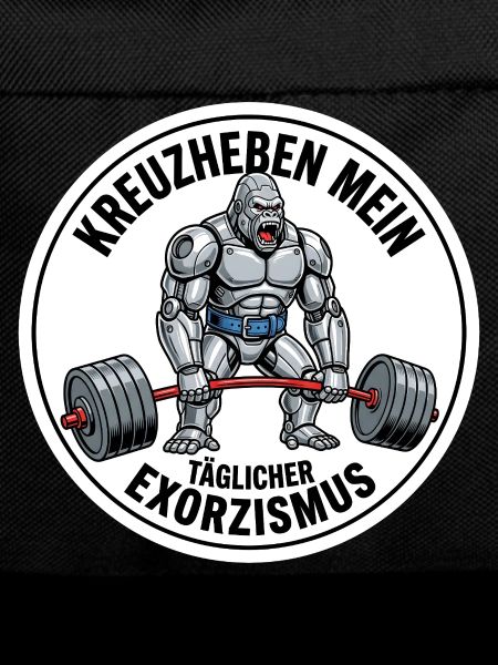 Exorzismus Kreuzheben Powerlifter Workout