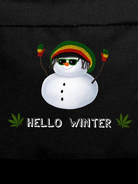 Hello Winter - Rasta Schneemann