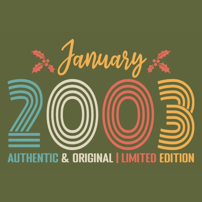 Janvier 2003 anniversaire Janvier 2003 rétro