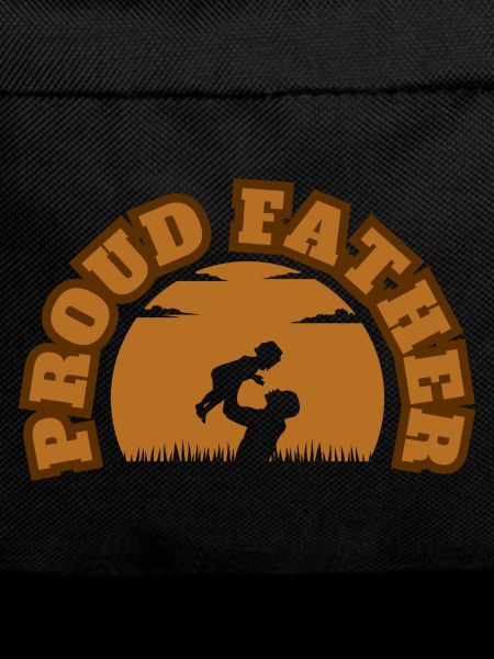 Proud Daddy Daughter Kid Brown