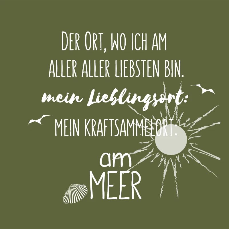 Lieblingsort – am Meer – Geschenk