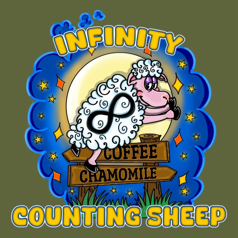 Funny Infinity Counting Sheep Sleepless Nights