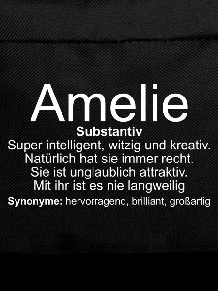 Name Definition Amelie