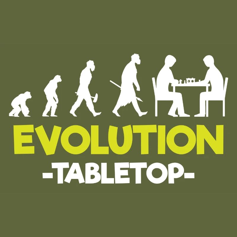 Tabletop Dice Game Figure
