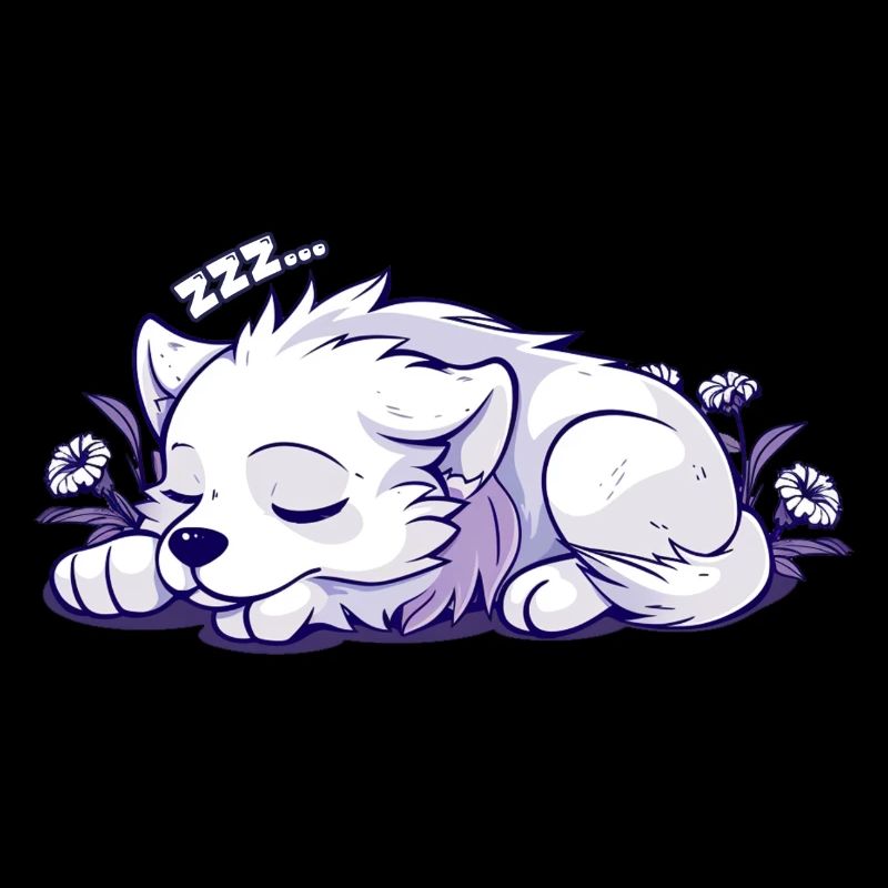 Sleeping Dog - Sticker