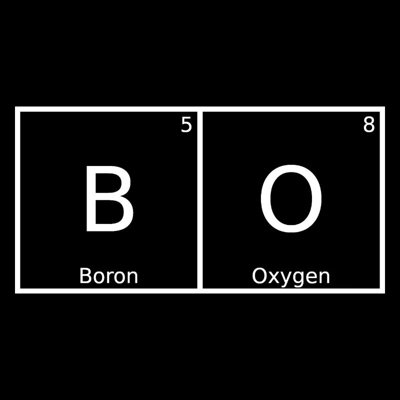 Bo Name First Name Chemistry Periodic Table Elements