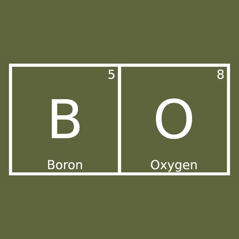 Bo Name First Name Chemistry Periodic Table Elements