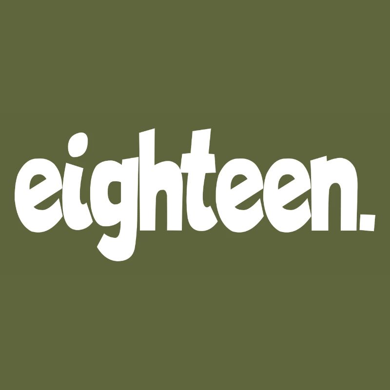 eighteen 18th birthday