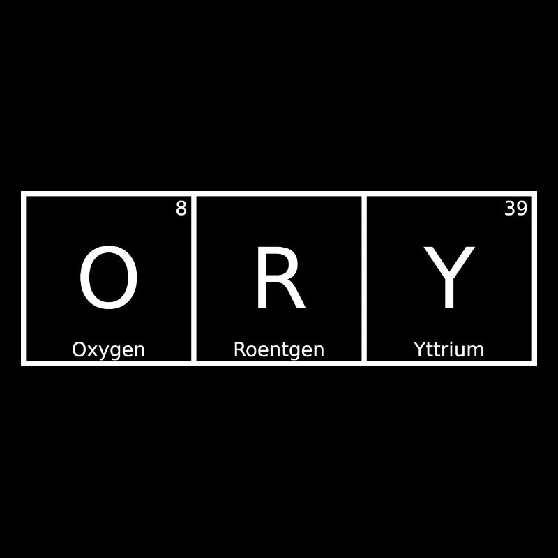 Nom Ory Prénom Chimie Tableau périodique Éléments