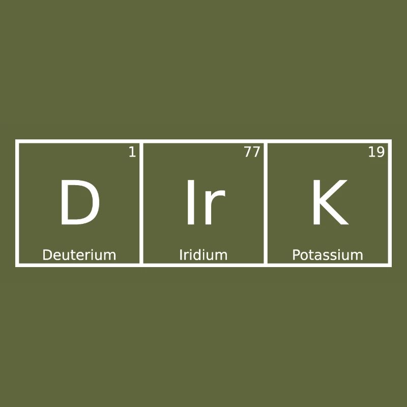 Dirk Name First Name Chemistry Periodic Table Elements