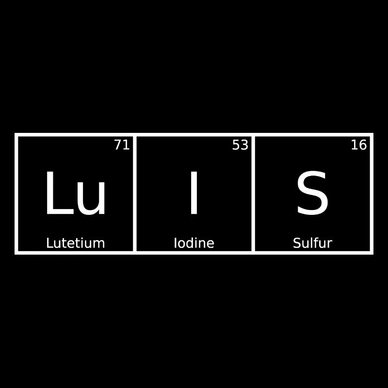Luis Name First Name Chemistry Periodic Table Elements