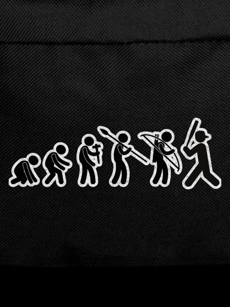 Evolution Baseball Black Grunge