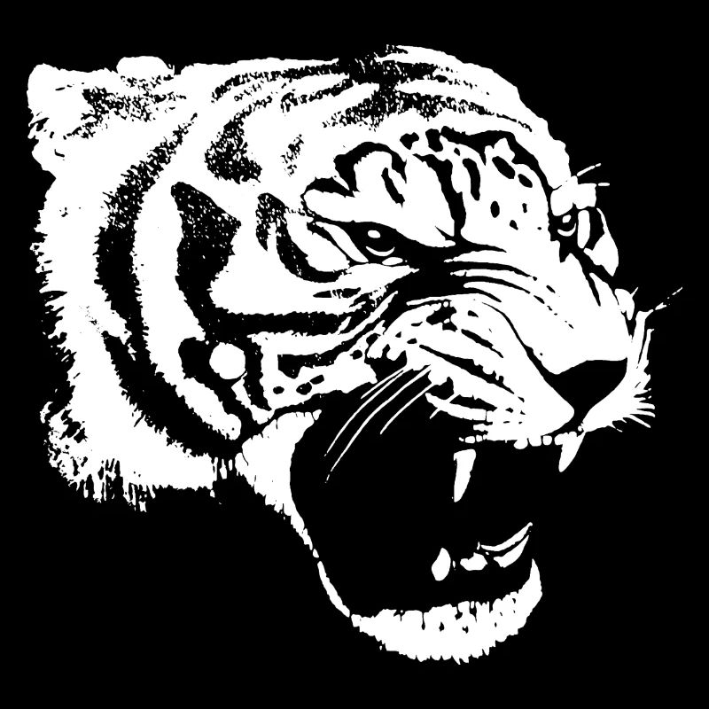 Tiger wütend