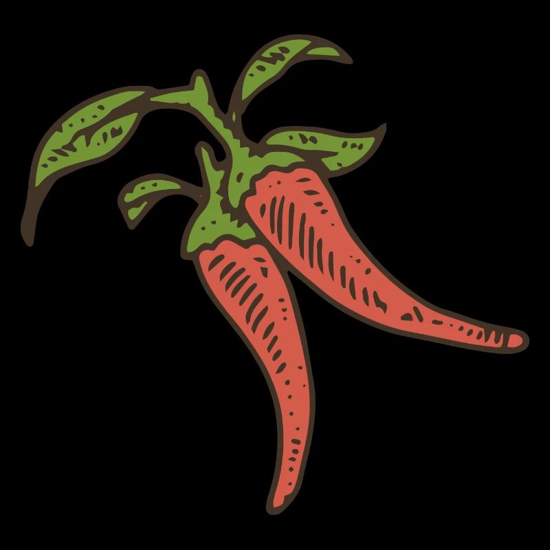 Chili Chilli Pepperoni épicé chaud