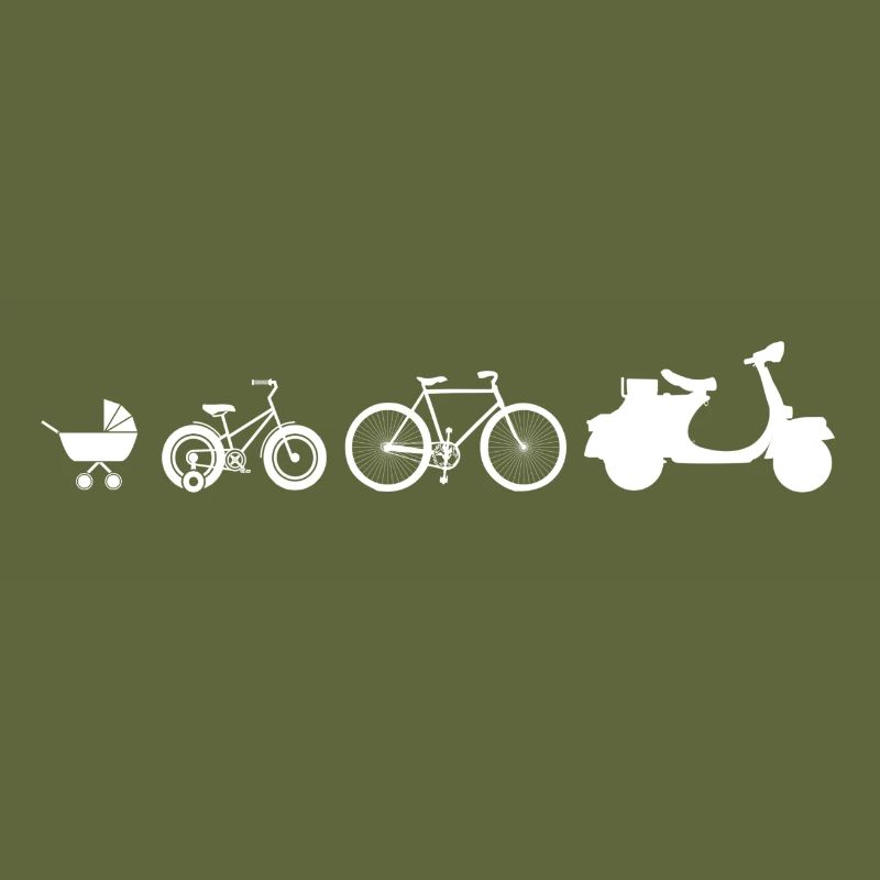Motor scooter evolution scooter moped