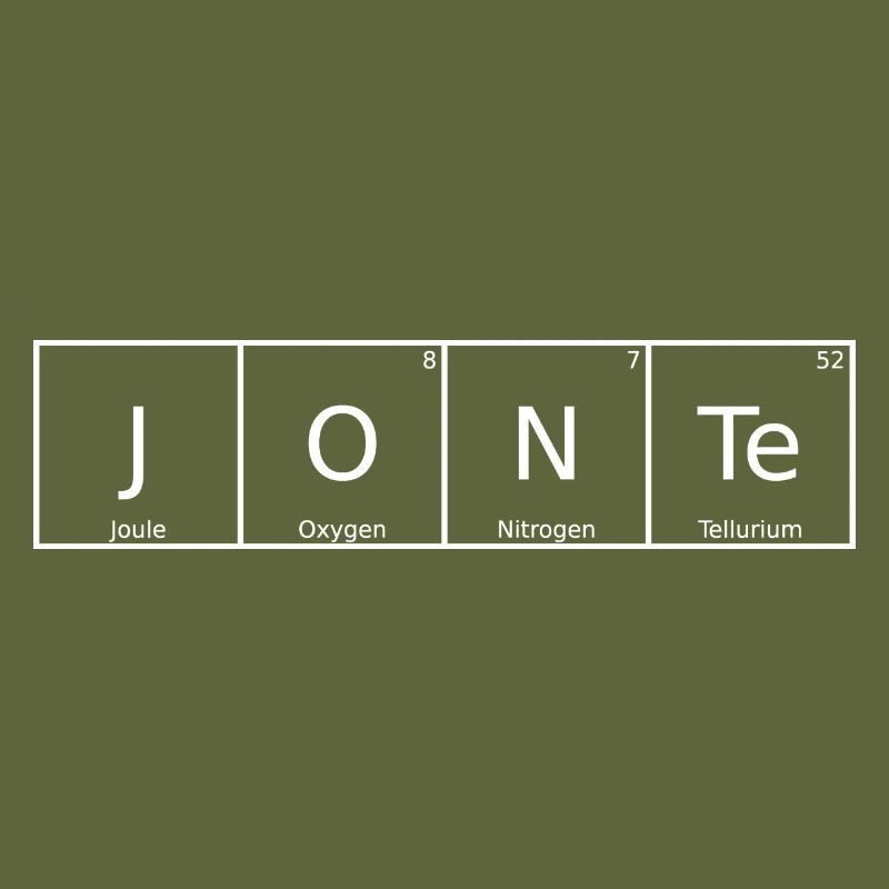 Jonte Name First Name Chemistry Periodic Table Elements