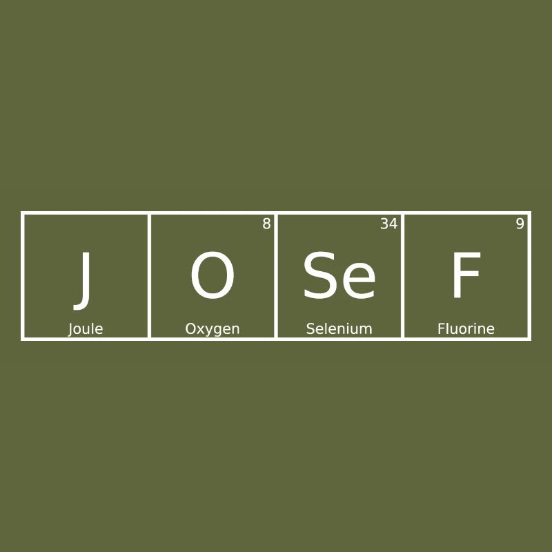 Josef Name First Name Chemistry Periodic Table Elements