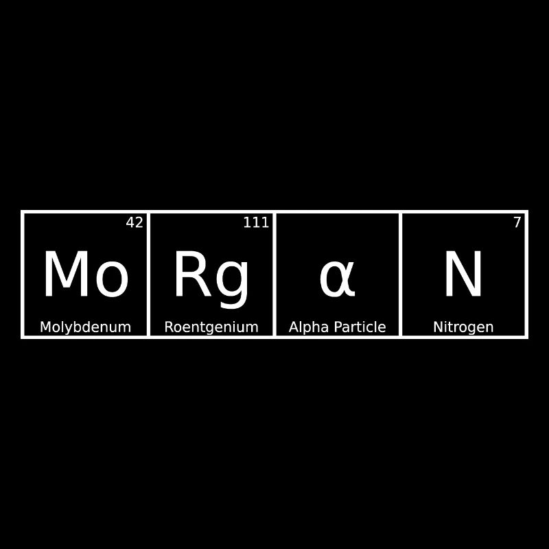 Morgan Name First Name Chemistry Periodic Table Elements