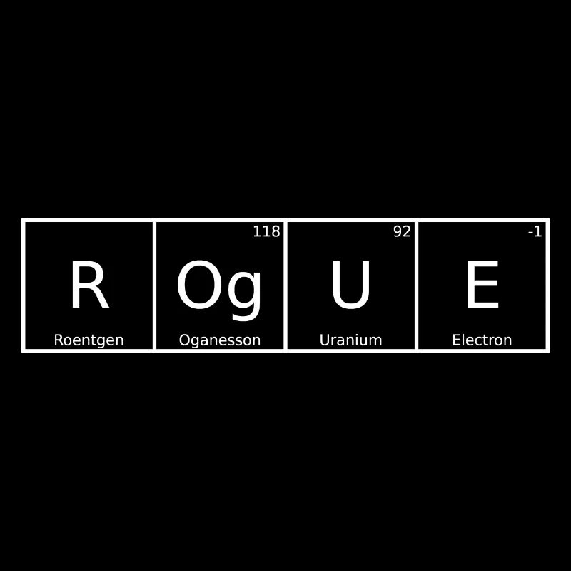 Rogue Surname First Name Chemistry Periodic Table Elements