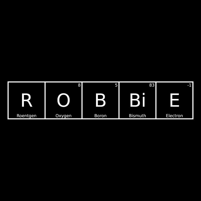 Robbie Nom Prénom Chimie Éléments du tableau périodique