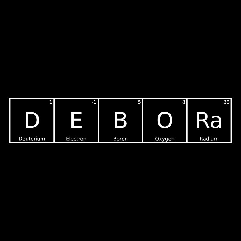Debora Name First Name Chemistry Periodic Table Elements