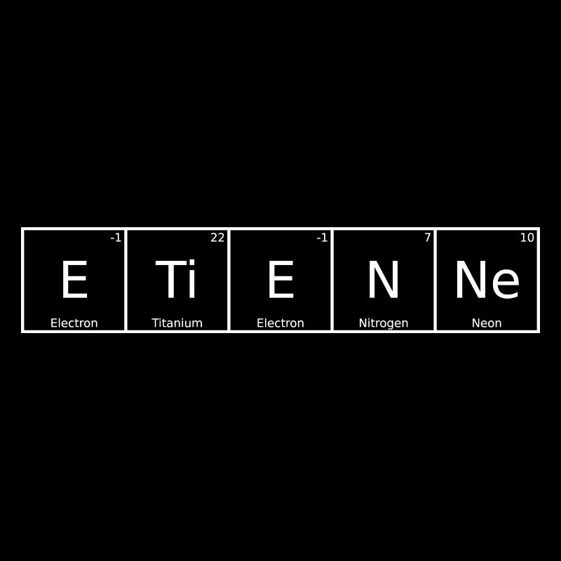 Etienne Surname First Name Chemistry Periodic Table Element