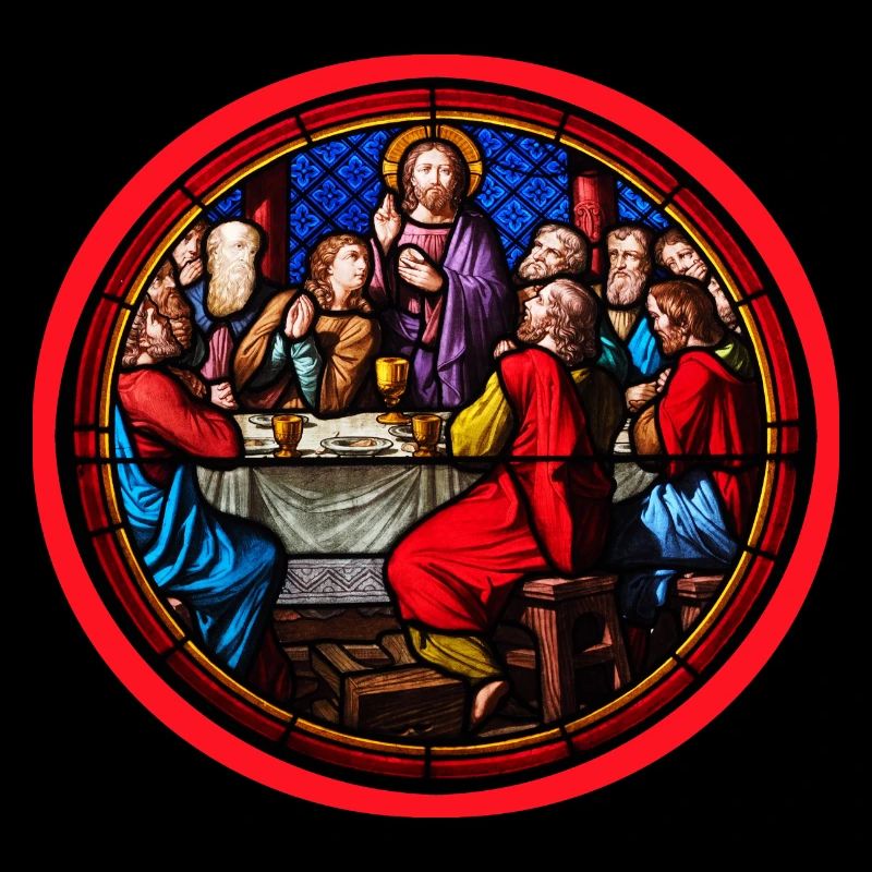church window supper