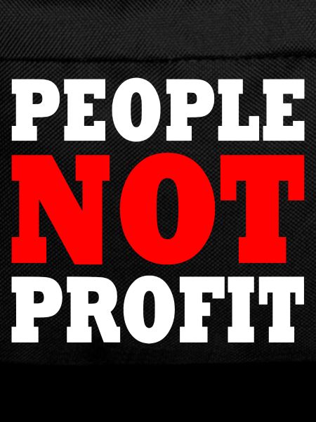 People not profit
