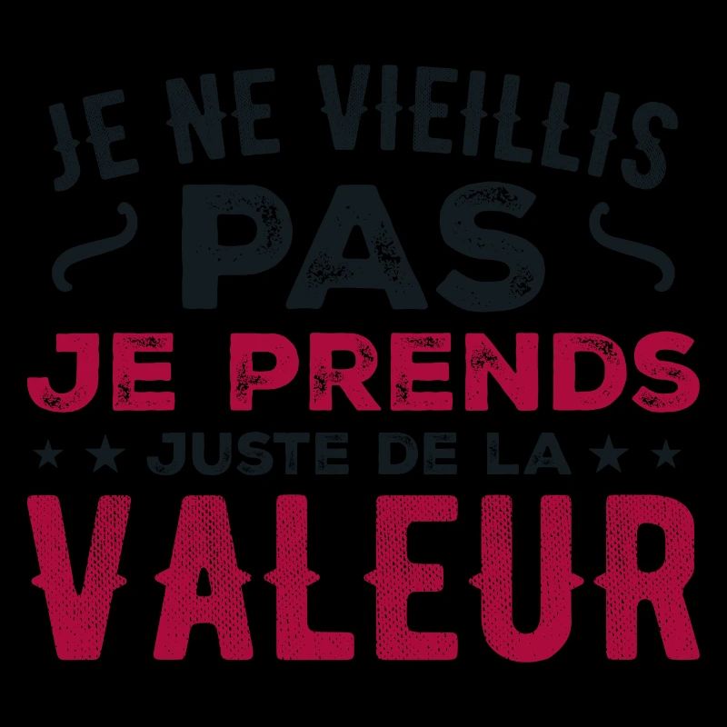 I'm not getting old, I'm just increasing in value