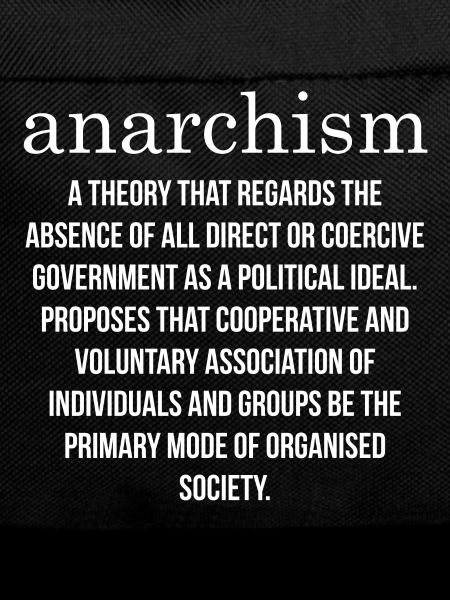 Anarchist Anarchism Anarchy Definition