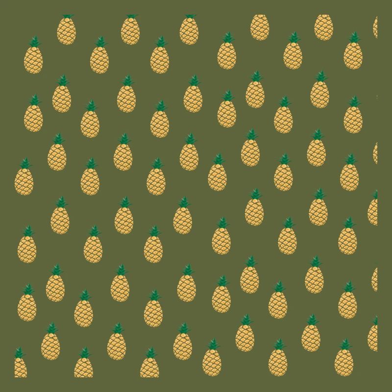 Pineapples Pattern, Tropical Fruit Lover Gift