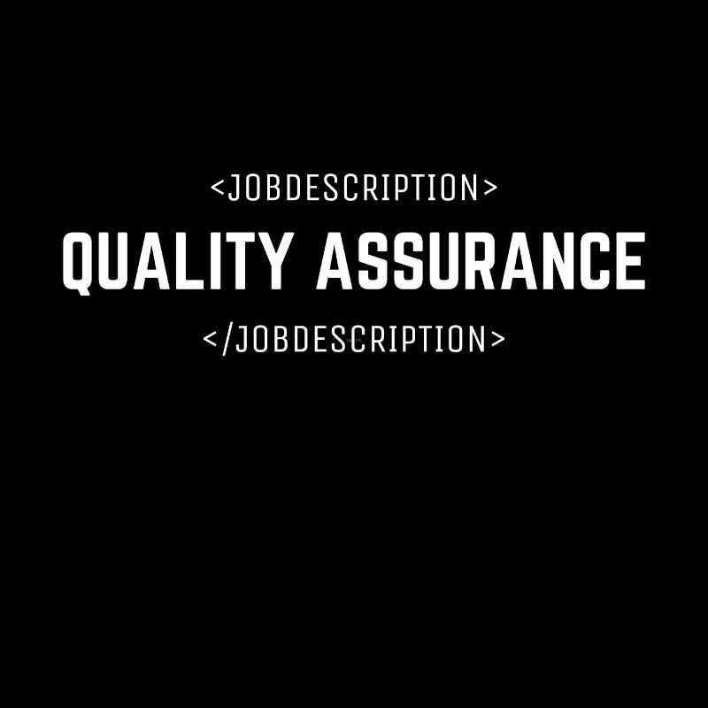 job description Quality Assurance white