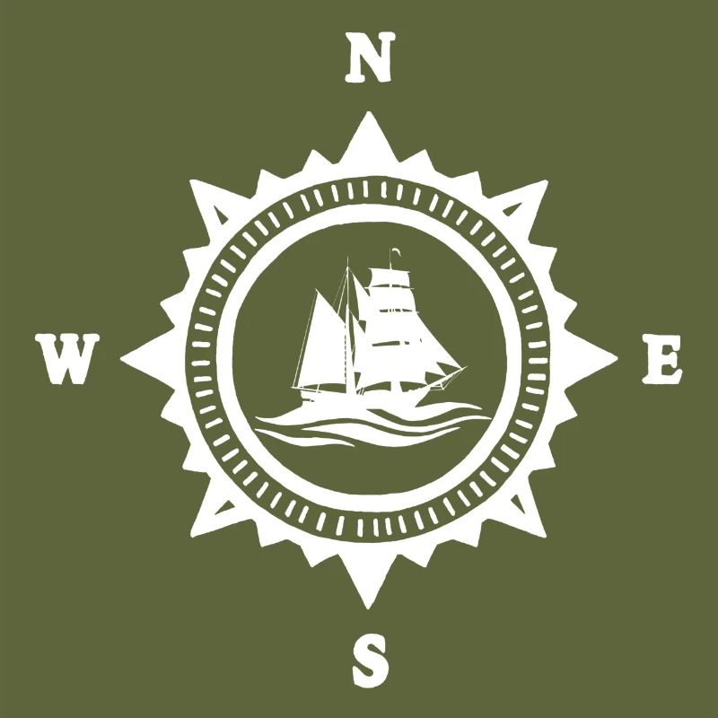 Das weiße Boot und der Kompass