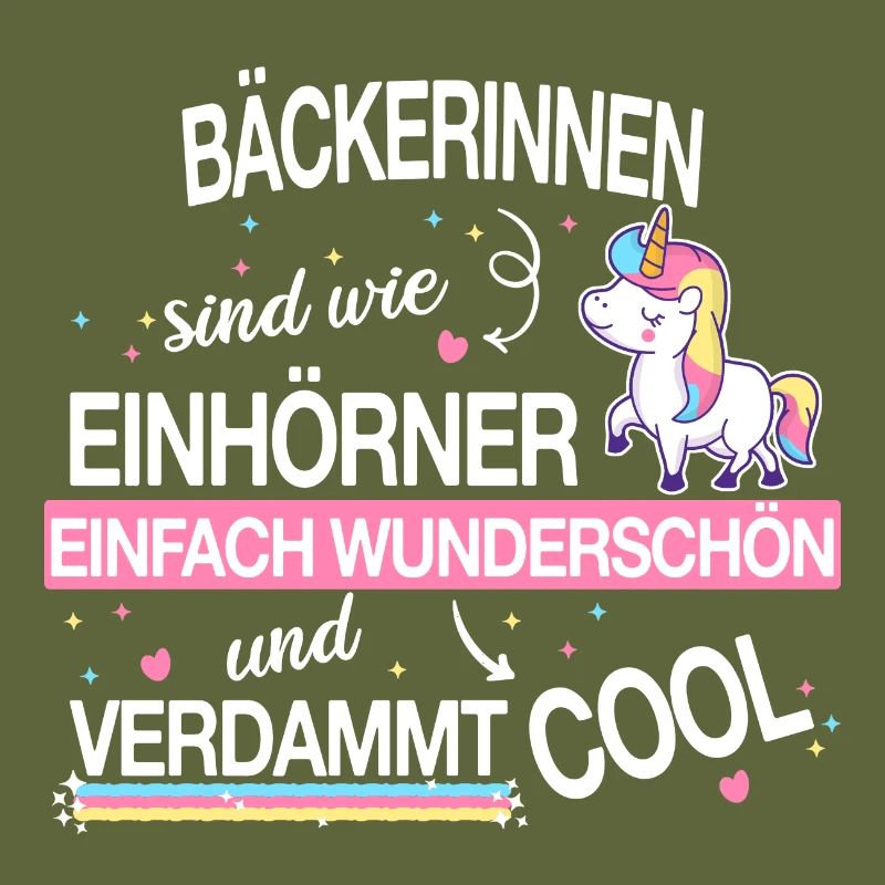 Bäcker Bäckerin Bäckerei Beruf Spruch