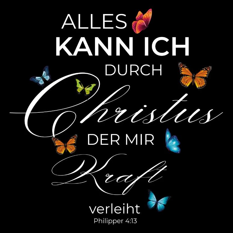Alles kann ich durch Christus, der mir Kraft....