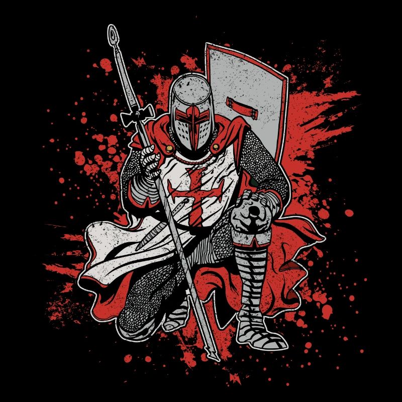 Crusader Knights Templar Deus Vult Knight Templar