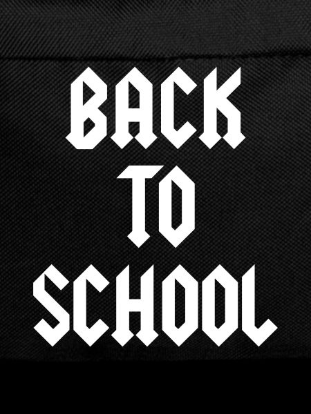 Back To School Schulanfang Schulbeginn