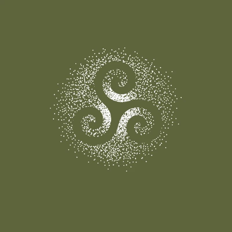 Triskèle dotwork