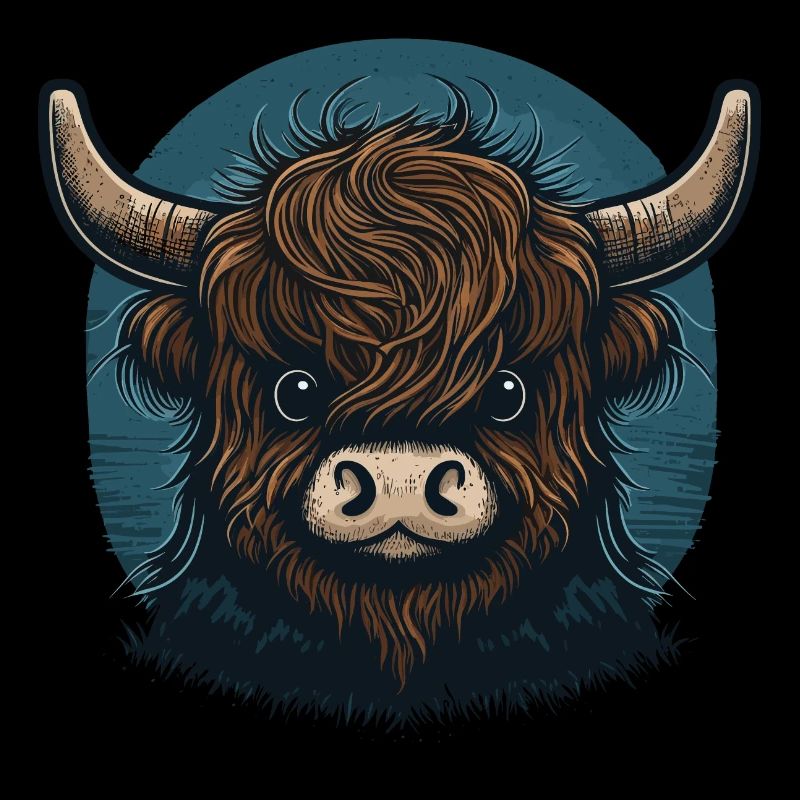Baby Yak Head