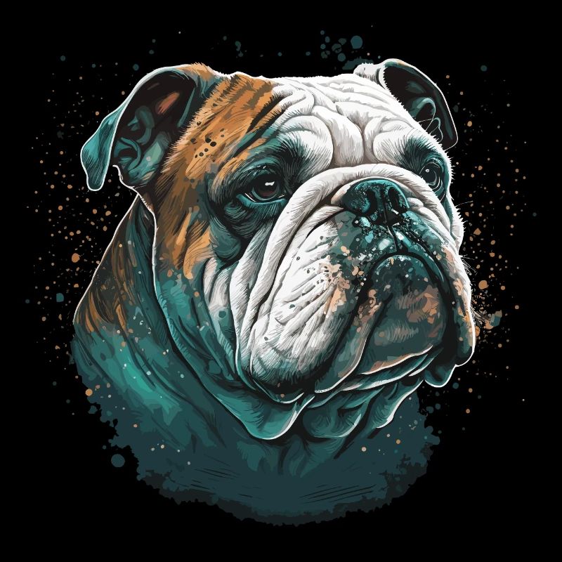 Expression de bouledogue