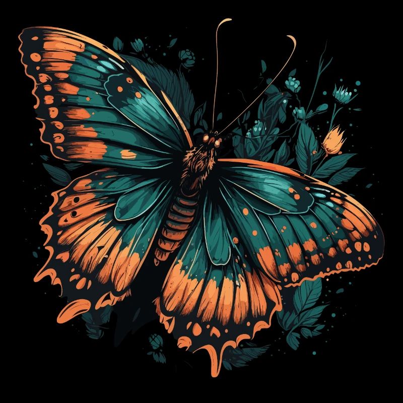 Papillon tropical