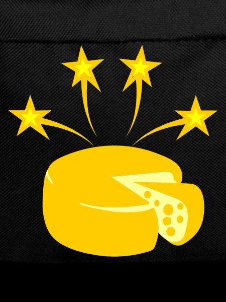 Cheese golden yellow stars