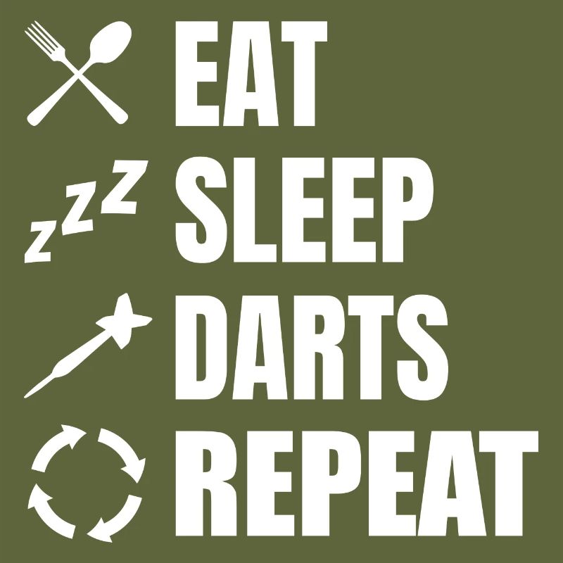 Eating, sleeping, repeating darts