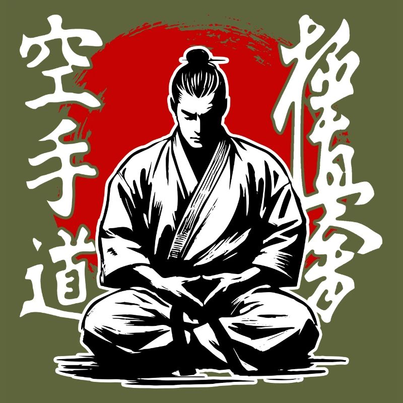 Samurai Kokiushinkai Karate Stil Kampfkunst