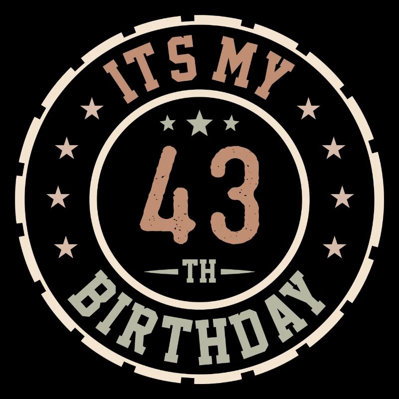 C'est Mon 43e Anniversaire Cadeau 43 Ans
