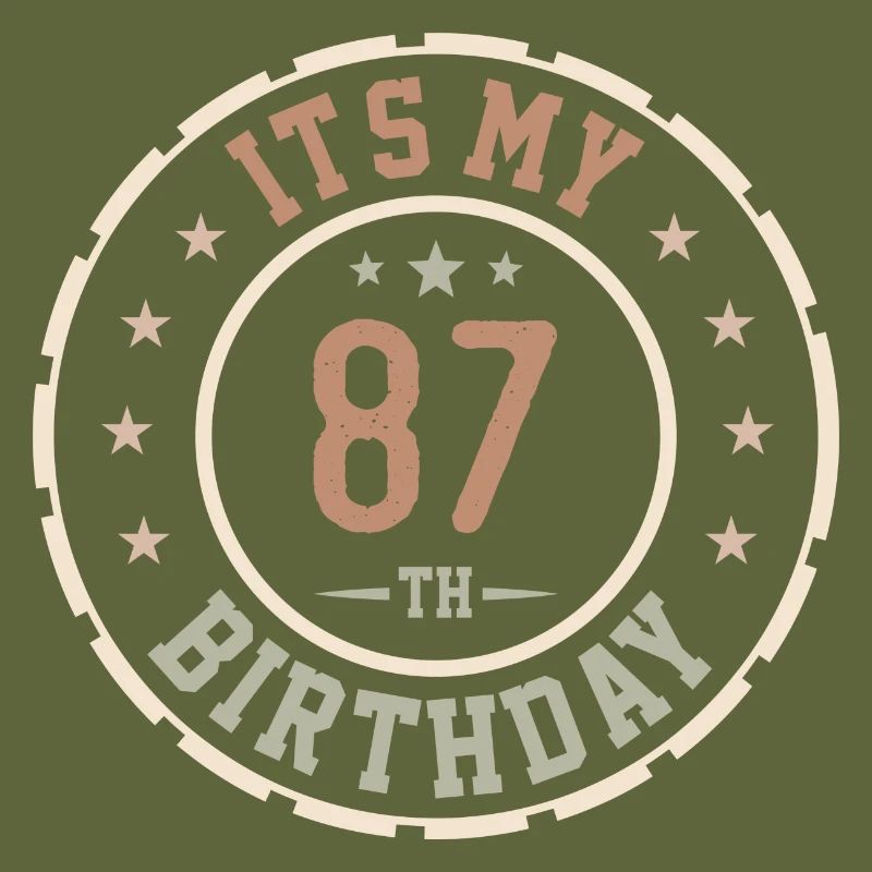 C'est Mon 87e Anniversaire Cadeau 87 Ans