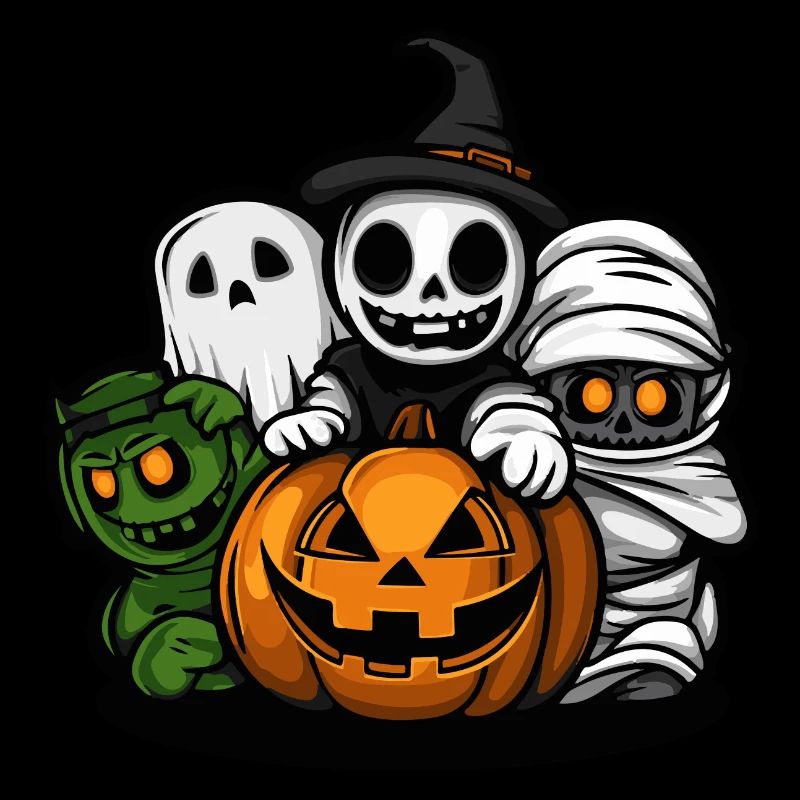 Halloween Comic Party Trick Or Treat