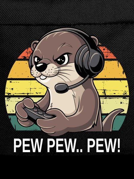 Pew Pew Gamer Otter