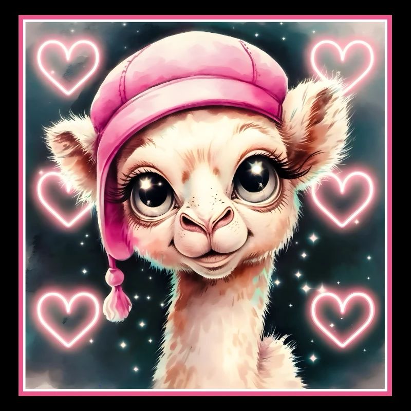 Camel with Sleepy Cap