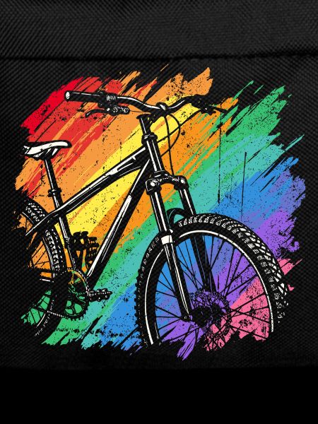 Vibrant Bicycle Art Print